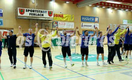 HLA Handball Bundesliga. SC Ferlach gegen HSG Xentis Lipizzanerheimat.  Jubel (SCF). Ferlach, am 6.12.2024.
Foto: Kuess
---
pressefotos, pressefotografie, kuess, qs, qspictures, sport, bild, bilder, bilddatenbank