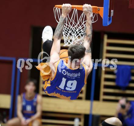 Basketball 2. Liga 2024/2025. Grunddurchgang 11. Runde.  Woerthersee Piraten gegen BBU Salzburg. Aleksandar Andjelkovic  (Salzburg). Klagenfurt, am 7.12.2024.
Foto: Kuess


---
pressefotos, pressefotografie, kuess, qs, qspictures, sport, bild, bilder, bilddatenbank