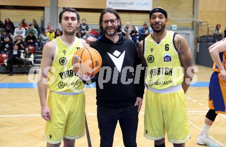 Basketball 2. Liga 2024/2025. Grunddurchgang 11. Runde.  Woerthersee Piraten gegen BBU Salzburg. Andreas Nuck, Shawn L. Ray, Stefan Aspern   (Woerthersee Piraten),    (Salzburg). Klagenfurt, am 7.12.2024.
Foto: Kuess


---
pressefotos, pressefotografie, kuess, qs, qspictures, sport, bild, bilder, bilddatenbank