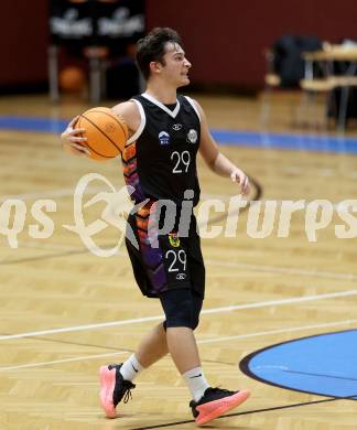 Basketball 2. Liga 2024/2025. Grunddurchgang 12. Runde.  KOS Celovec gegen Vienna United.   Filip Cvetkovski  (Vienna United). Klagenfurt, am 14.12.2024.
Foto: Kuess


---
pressefotos, pressefotografie, kuess, qs, qspictures, sport, bild, bilder, bilddatenbank