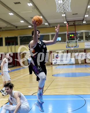 Basketball 2. Liga 2024/2025. Grunddurchgang 12. Runde.  KOS Celovec gegen Vienna United.   Alejandro Barbera Zapero  (Vienna United). Klagenfurt, am 14.12.2024.
Foto: Kuess


---
pressefotos, pressefotografie, kuess, qs, qspictures, sport, bild, bilder, bilddatenbank