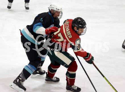 Eishockey. AHC Division 2 Ost.. Lendhafen Seeloewen gegen Reifnitz Trouts. Peter Kasper (Seeloewen), Daniel Goetzhaber (Reifnitz).. Ferlach, am 15.12.2024.
Foto: Kuess
---
pressefotos, pressefotografie, kuess, qs, qspictures, sport, bild, bilder, bilddatenbank