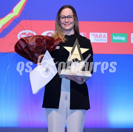 Nacht des Sports. Sportlergala.  Melissa Koeck (AUT).. Villach, am 21.12.2024.
Foto: Kuess
www.qspictures.net
---
pressefotos, pressefotografie, kuess, qs, qspictures, sport, bild, bilder, bilddatenbank