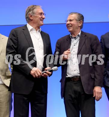 Nacht des Sports. Sportlergala. Franz Klammer, Karl Schnabl. . Villach, am 21.12.2024.
Foto: Kuess
www.qspictures.net
---
pressefotos, pressefotografie, kuess, qs, qspictures, sport, bild, bilder, bilddatenbank