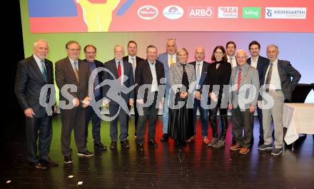 Nacht des Sports. Sportlergala. Danilo Prusnik, Ivan Lukan, Karl Schnabl, Michael Seher, Magdalena Kulnik, Marko Loibnegger. .  Villach, am 21.12.2024.
Foto: Kuess
www.qspictures.net
---
pressefotos, pressefotografie, kuess, qs, qspictures, sport, bild, bilder, bilddatenbank