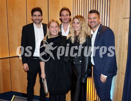 Nacht des Sports. Sportlergala. Michael Novak, Bianca Quendler-Blankenhagen, Claudio Trevisan, Anna Gasser, Stefan Weitensfelder.  Villach, am 21.12.2024.
Foto: Kuess
www.qspictures.net
---
pressefotos, pressefotografie, kuess, qs, qspictures, sport, bild, bilder, bilddatenbank