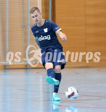 Futsal Bundesliga. Futsal Klagenfurt Versli.at gegen Stella Rossa. Ornes Skoric  (Klagenfurt). Viktring, am 4.1.2025.
Foto: Kuess
---
pressefotos, pressefotografie, kuess, qs, qspictures, sport, bild, bilder, bilddatenbank