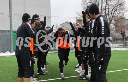 Fussball Bundesliga. Training SK Austria Klagenfurt. Keanan Bennetts. Klagenfurt, am 7.1.2025.
Foto: Kuess
---
pressefotos, pressefotografie, kuess, qs, qspictures, sport, bild, bilder, bilddatenbank