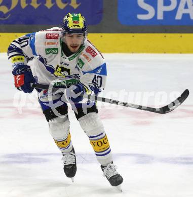 Eishockey ICE Bundesliga. KAC gegen VSV. Elias Wallenta (VSV). Klagenfurt, am 8.1.2024.
Foto: Kuess
---
pressefotos, pressefotografie, kuess, qs, qspictures, sport, bild, bilder, bilddatenbank