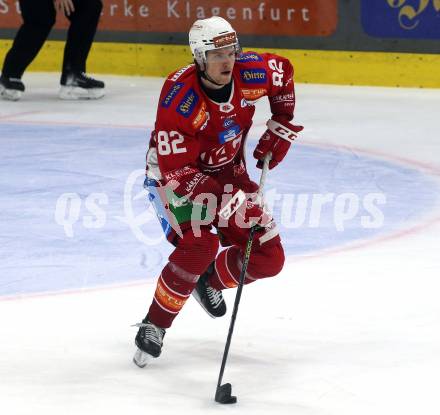 Eishockey ICE Bundesliga. KAC gegen VSV. Thilo Nickl (KAC). Klagenfurt, am 8.1.2024.
Foto: Kuess
---
pressefotos, pressefotografie, kuess, qs, qspictures, sport, bild, bilder, bilddatenbank