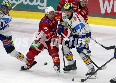 Eishockey ICE Bundesliga. KAC gegen VSV. Fabian Hochegger (KAC), Philipp Lindner (VSV). Klagenfurt, am 8.1.2024.
Foto: Kuess
---
pressefotos, pressefotografie, kuess, qs, qspictures, sport, bild, bilder, bilddatenbank