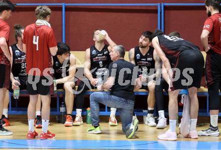 Basketball 2. Liga 2024/2025. Grunddurchgang 14. Runde.  Woerthersee Piraten gegen Mistelbach Mustangs.  Trainer Martin Weissenboeck  (Mistelbach Mustangs). Klagenfurt, am 11.1.2025.
Foto: Kuess


---
pressefotos, pressefotografie, kuess, qs, qspictures, sport, bild, bilder, bilddatenbank