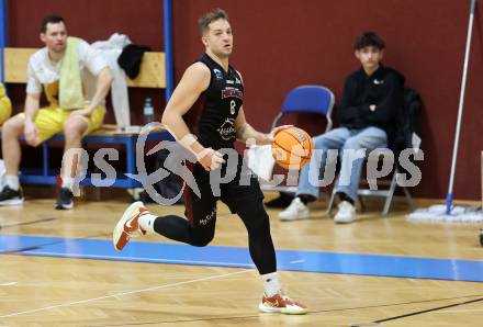 Basketball 2. Liga 2024/2025. Grunddurchgang 14. Runde.  Woerthersee Piraten gegen Mistelbach Mustangs.  Jan Kozina  (Mistelbach Mustangs). Klagenfurt, am 11.1.2025.
Foto: Kuess


---
pressefotos, pressefotografie, kuess, qs, qspictures, sport, bild, bilder, bilddatenbank