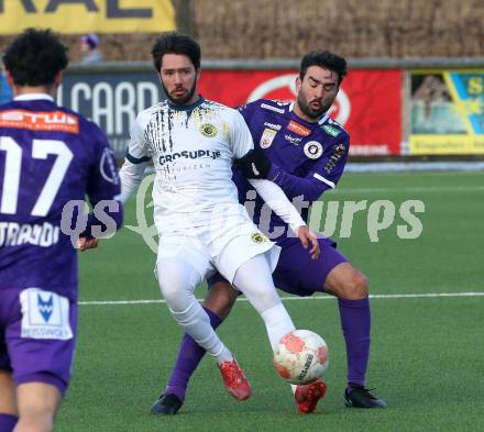 Fussball Bundesliga. Testspiel. SK Austria Klagenfurt gegen NK Brinje. Kosmas Gkezos (Austria Klagenfurt). Moosburg, am 12.1.2025.
Foto: Kuess
---
pressefotos, pressefotografie, kuess, qs, qspictures, sport, bild, bilder, bilddatenbank