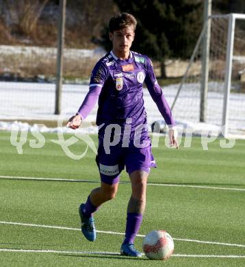 Fussball Bundesliga. Testspiel. SK Austria Klagenfurt gegen NK Brinje. Philipp Wydra (Austria Klagenfurt). Moosburg, am 12.1.2025.
Foto: Kuess
---
pressefotos, pressefotografie, kuess, qs, qspictures, sport, bild, bilder, bilddatenbank