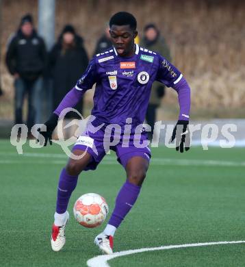 Fussball Bundesliga. Testspiel. SK Austria Klagenfurt gegen NK Brinje. Denzel Owusu (Austria Klagenfurt). Moosburg, am 12.1.2025.
Foto: Kuess
---
pressefotos, pressefotografie, kuess, qs, qspictures, sport, bild, bilder, bilddatenbank