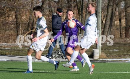 Fussball Bundesliga. Testspiel. SK Austria Klagenfurt gegen NK Brinje. Sky Schwarz (Austria Klagenfurt). Moosburg, am 12.1.2025.
Foto: Kuess
---
pressefotos, pressefotografie, kuess, qs, qspictures, sport, bild, bilder, bilddatenbank