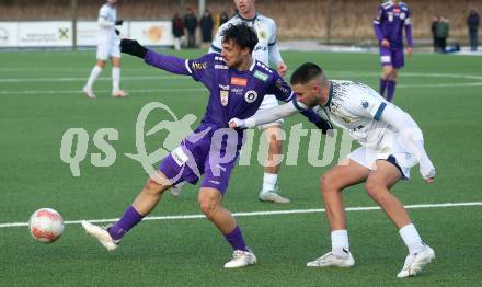 Fussball Bundesliga. Testspiel. SK Austria Klagenfurt gegen NK Brinje. Simon Straudi (Austria Klagenfurt). Moosburg, am 12.1.2025.
Foto: Kuess
---
pressefotos, pressefotografie, kuess, qs, qspictures, sport, bild, bilder, bilddatenbank