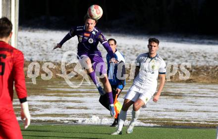 Fussball Bundesliga. Testspiel. SK Austria Klagenfurt gegen NK Brinje. Sky Schwarz (Austria Klagenfurt). Moosburg, am 12.1.2025.
Foto: Kuess
---
pressefotos, pressefotografie, kuess, qs, qspictures, sport, bild, bilder, bilddatenbank