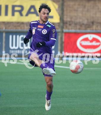 Fussball Bundesliga. Testspiel. SK Austria Klagenfurt gegen NK Brinje. Simon Straudi (Austria Klagenfurt). Moosburg, am 12.1.2025.
Foto: Kuess
---
pressefotos, pressefotografie, kuess, qs, qspictures, sport, bild, bilder, bilddatenbank