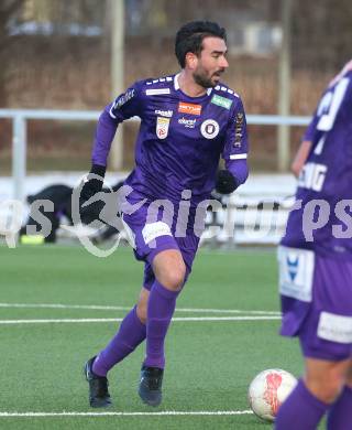 Fussball Bundesliga. Testspiel. SK Austria Klagenfurt gegen NK Brinje. Kosmas Gkezos (Austria Klagenfurt). Moosburg, am 12.1.2025.
Foto: Kuess
---
pressefotos, pressefotografie, kuess, qs, qspictures, sport, bild, bilder, bilddatenbank