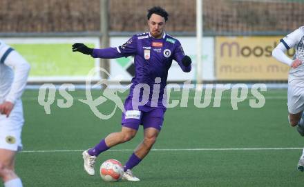 Fussball Bundesliga. Testspiel. SK Austria Klagenfurt gegen NK Brinje. Simon Straudi (Austria Klagenfurt). Moosburg, am 12.1.2025.
Foto: Kuess
---
pressefotos, pressefotografie, kuess, qs, qspictures, sport, bild, bilder, bilddatenbank