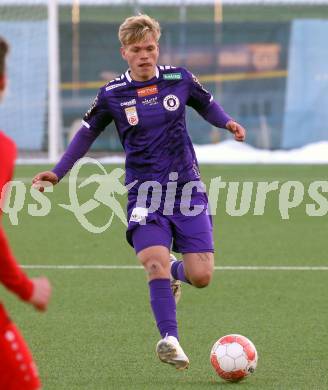 Fussball Bundesliga. Testspiel. SK Austria Klagenfurt gegen Sirnitz. Jonas Kuehn (Austria Klagenfurt). Klagenfurt, am 14,1.2025.
Foto: Kuess
---
pressefotos, pressefotografie, kuess, qs, qspictures, sport, bild, bilder, bilddatenbank