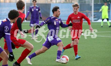 Fussball Bundesliga. Testspiel. SK Austria Klagenfurt gegen Sirnitz. Simon Straudi (Austria Klagenfurt). Klagenfurt, am 14,1.2025.
Foto: Kuess
---
pressefotos, pressefotografie, kuess, qs, qspictures, sport, bild, bilder, bilddatenbank