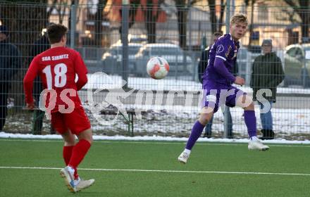 Fussball Bundesliga. Testspiel. SK Austria Klagenfurt gegen Sirnitz. Jonas Kuehn (Austria Klagenfurt). Klagenfurt, am 14,1.2025.
Foto: Kuess
---
pressefotos, pressefotografie, kuess, qs, qspictures, sport, bild, bilder, bilddatenbank