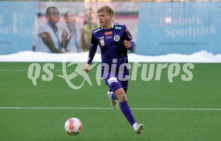 Fussball Bundesliga. Testspiel. SK Austria Klagenfurt gegen Sirnitz. Jonas Kuehn (Austria Klagenfurt). Klagenfurt, am 14,1.2025.
Foto: Kuess
---
pressefotos, pressefotografie, kuess, qs, qspictures, sport, bild, bilder, bilddatenbank