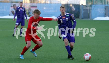 Fussball Bundesliga. Testspiel. SK Austria Klagenfurt gegen Sirnitz. Christopher Cvetko (Austria Klagenfurt). Klagenfurt, am 14,1.2025.
Foto: Kuess
---
pressefotos, pressefotografie, kuess, qs, qspictures, sport, bild, bilder, bilddatenbank