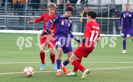 Fussball Bundesliga. Testspiel. SK Austria Klagenfurt gegen Sirnitz. Ben Bobzien (Austria Klagenfurt). Klagenfurt, am 14,1.2025.
Foto: Kuess
---
pressefotos, pressefotografie, kuess, qs, qspictures, sport, bild, bilder, bilddatenbank