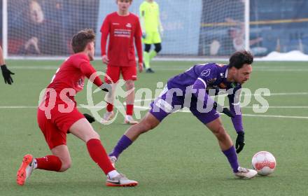 Fussball Bundesliga. Testspiel. SK Austria Klagenfurt gegen Sirnitz. Simon Straudi (Austria Klagenfurt). Klagenfurt, am 14,1.2025.
Foto: Kuess
---
pressefotos, pressefotografie, kuess, qs, qspictures, sport, bild, bilder, bilddatenbank