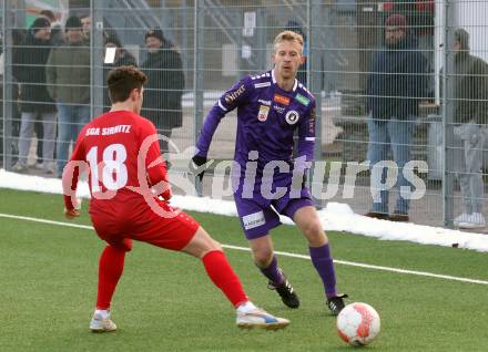 Fussball Bundesliga. Testspiel. SK Austria Klagenfurt gegen Sirnitz. Christopher Cvetko (Austria Klagenfurt). Klagenfurt, am 14,1.2025.
Foto: Kuess
---
pressefotos, pressefotografie, kuess, qs, qspictures, sport, bild, bilder, bilddatenbank