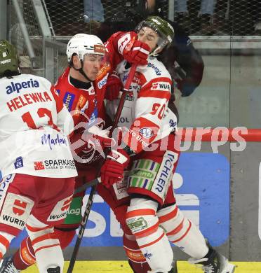 Eishockey ICE Bundesliga. KAC gegen HCB SÃ¼dtirol Alperia.  Mathias From (KAC),  Dylan Di Perna (Bozen). Klagenfurt, am 12.1.2025
Foto: Kuess
---
pressefotos, pressefotografie, kuess, qs, qspictures, sport, bild, bilder, bilddatenbank