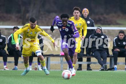 Fussball Bundesliga. Testspiel. SK Austria Klagenfurt gegen Lafnitz. Dikeni Salifou (Austria Klagenfurt). Klagenfurt, am 31,1.2025.
Foto: Kuess
---
pressefotos, pressefotografie, kuess, qs, qspictures, sport, bild, bilder, bilddatenbank