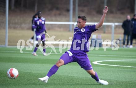 Fussball Bundesliga. Testspiel. SK Austria Klagenfurt gegen Lafnitz.  Tobias Koch (Austria Klagenfurt). Klagenfurt, am 31,1.2025.
Foto: Kuess
---
pressefotos, pressefotografie, kuess, qs, qspictures, sport, bild, bilder, bilddatenbank