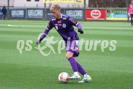 Fussball Bundesliga. Testspiel. SK Austria Klagenfurt gegen Lafnitz.  Jonas Kuehn (Austria Klagenfurt). Klagenfurt, am 31.1.2025.
Foto: Kuess
---
pressefotos, pressefotografie, kuess, qs, qspictures, sport, bild, bilder, bilddatenbank