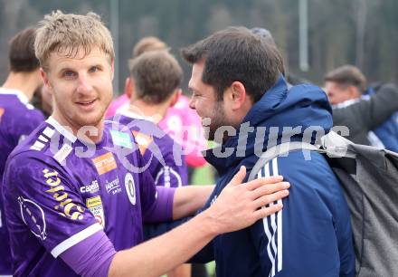 Fussball Bundesliga. Testspiel. SK Austria Klagenfurt gegen Lafnitz. Martin Hinteregger (Austria Klagenfurt), Nemanja Rnic (WAC Amateure). Klagenfurt, am 31,1.2025.
Foto: Kuess
---
pressefotos, pressefotografie, kuess, qs, qspictures, sport, bild, bilder, bilddatenbank