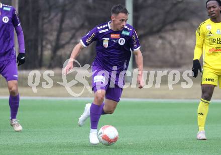 Fussball Bundesliga. Testspiel. SK Austria Klagenfurt gegen Lafnitz.  Tobias Koch (Austria Klagenfurt)). Klagenfurt, am 31.1.2025.
Foto: Kuess
---
pressefotos, pressefotografie, kuess, qs, qspictures, sport, bild, bilder, bilddatenbank