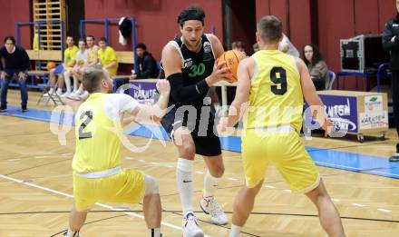 Basketball 2. Liga 2024/2025. Grunddurchgang 18. Runde.  Woerthersee Piraten gegen Union Deutsch Wagram Alligators. Marko Kolaric (Wagram Alligators). Klagenfurt, am 8.2.2025.
Foto: Kuess


---
pressefotos, pressefotografie, kuess, qs, qspictures, sport, bild, bilder, bilddatenbank