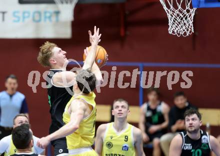 Basketball 2. Liga 2024/2025. Grunddurchgang 18. Runde.  Woerthersee Piraten gegen Union Deutsch Wagram Alligators.  Luis Goed  (Wagram Alligators). Klagenfurt, am 8.2.2025.
Foto: Kuess


---
pressefotos, pressefotografie, kuess, qs, qspictures, sport, bild, bilder, bilddatenbank