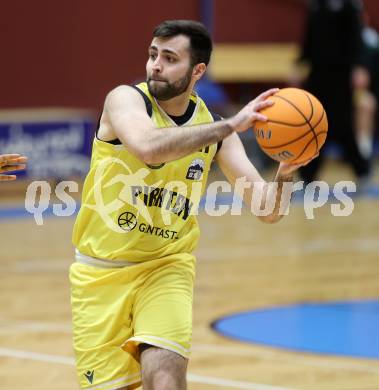 Basketball 2. Liga 2024/2025. Grunddurchgang 18. Runde.  Woerthersee Piraten gegen Union Deutsch Wagram Alligators.  Marin Sliskovic  (Piraten),   Klagenfurt, am 8.2.2025.
Foto: Kuess


---
pressefotos, pressefotografie, kuess, qs, qspictures, sport, bild, bilder, bilddatenbank