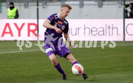 Fussball Bundesliga. SK Austria Klagenfurt gegen Red Bull Salzburg. Christopher Cvetko (Austria Klagenfurt),. Klagenfurt, am 9.2.2025.
Foto: Kuess
www.qspictures.net
---
pressefotos, pressefotografie, kuess, qs, qspictures, sport, bild, bilder, bilddatenbank