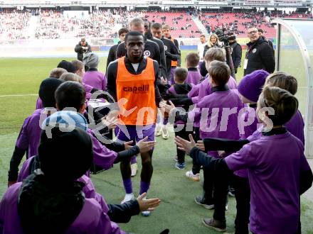 Fussball Bundesliga. SK Austria Klagenfurt gegen Red Bull Salzburg. Solomon Bonnah (Austria Klagenfurt). . Klagenfurt, am 9.2.2025.
Foto: Kuess
www.qspictures.net
---
pressefotos, pressefotografie, kuess, qs, qspictures, sport, bild, bilder, bilddatenbank