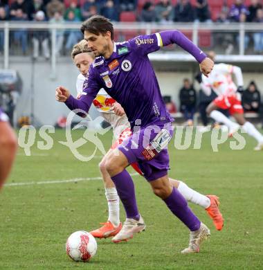 Fussball Bundesliga. SK Austria Klagenfurt gegen Red Bull Salzburg. Thorsten Mahrer (Austria Klagenfurt). Klagenfurt, am 9.2.2025.
Foto: Kuess
www.qspictures.net
---
pressefotos, pressefotografie, kuess, qs, qspictures, sport, bild, bilder, bilddatenbank