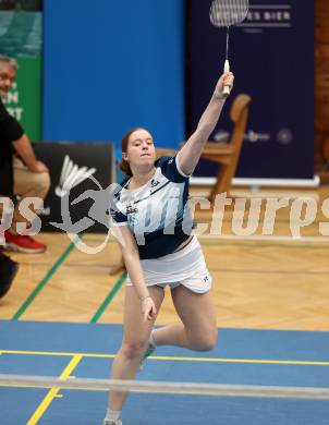 Badminton. 2. Bundesliga. ASKOE Kelag Kaernten gegen WBH Wien. Lea Kreulitsch (ASKOE Kelag Kaernten). Klagenfurt, am 15.2.2025.
Foto: Kuess
---
pressefotos, pressefotografie, kuess, qs, qspictures, sport, bild, bilder, bilddatenbank