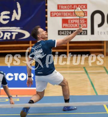 Badminton. 2. Bundesliga. ASKOE Kelag Kaernten gegen WBH Wien. Bernhard Kreuzer (ASKOE Kelag Kaernten). Klagenfurt, am 15.2.2025.
Foto: Kuess
---
pressefotos, pressefotografie, kuess, qs, qspictures, sport, bild, bilder, bilddatenbank