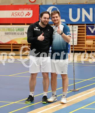 Badminton. 2. Bundesliga. ASKOE Kelag Kaernten gegen WBH Wien.  Martin Cerkovnik  (ASKOE Kelag Kaernten). Klagenfurt, am 15.2.2025.
Foto: Kuess
---
pressefotos, pressefotografie, kuess, qs, qspictures, sport, bild, bilder, bilddatenbank