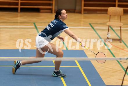 Badminton. 2. Bundesliga. ASKOE Kelag Kaernten gegen WBH Wien. Denise Hofer (ASKOE Kelag Kaernten). Klagenfurt, am 15.2.2025.
Foto: Kuess
---
pressefotos, pressefotografie, kuess, qs, qspictures, sport, bild, bilder, bilddatenbank